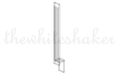 BFF3 - 3" Wide Fluted Base Filler
