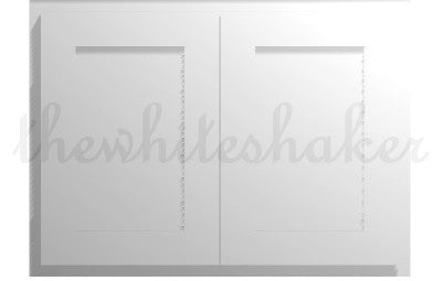 W3324 - 33" Wide 24" High, Bridge Wall Cabinet