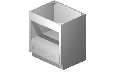 BMC30 - 30" Wide Base Microwave Cabinet