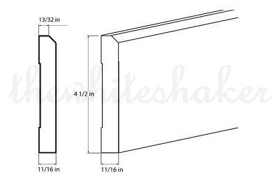 DEC004 - Decorative Base Molding