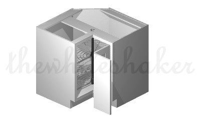 LS3612 - 36" Wide Lazy Susan Corner Base Cabinet
