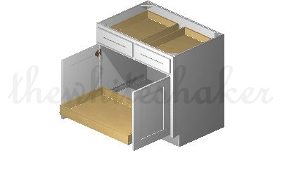 Standard Base Tray Kit (Roll-Out Tray)