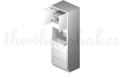 UOC3396 - 33" Wide, 96" High Universal Oven Cabinet