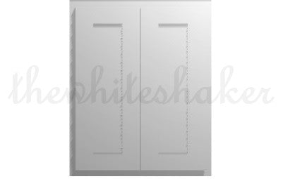 W2430 - 24" Wide 30" High, Double Door Wall Cabinet