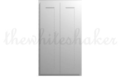 W2442 - 24" Wide 42" High, Double Door Wall Cabinet