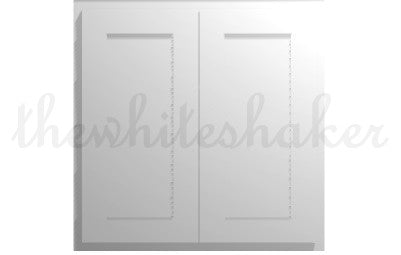 W3030 - 30" Wide 30" High, Double Door Wall Cabinet
